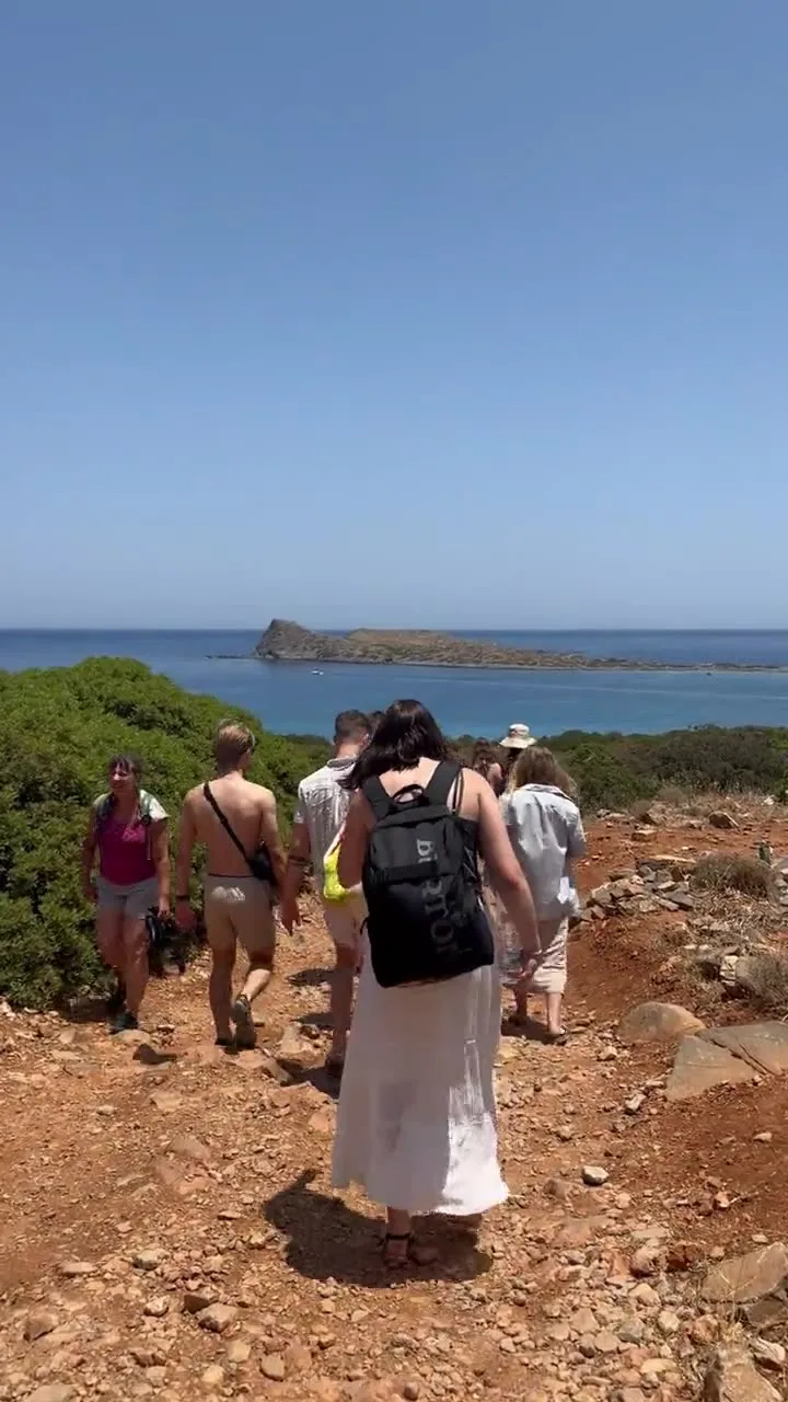 Camp hike activity video