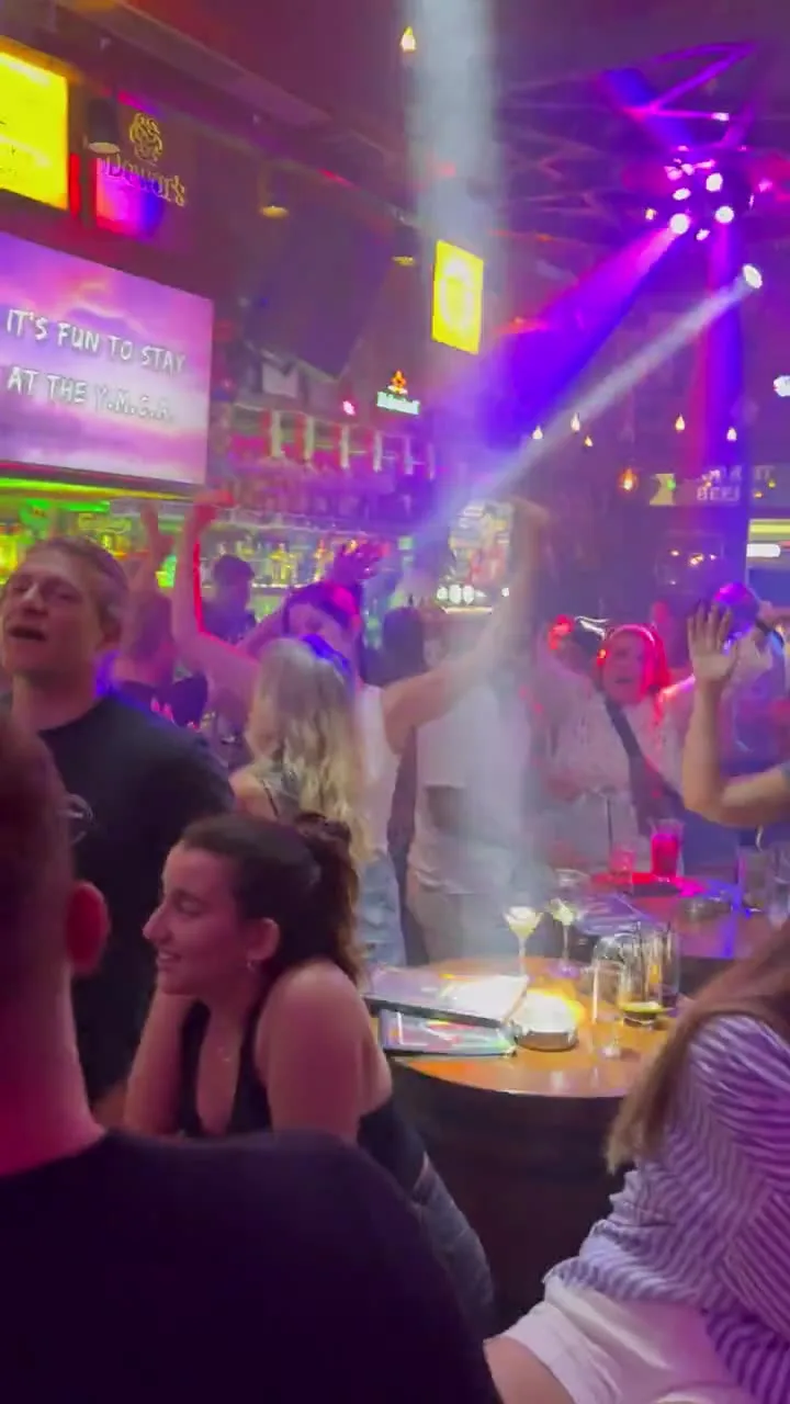 Camp nightlife video