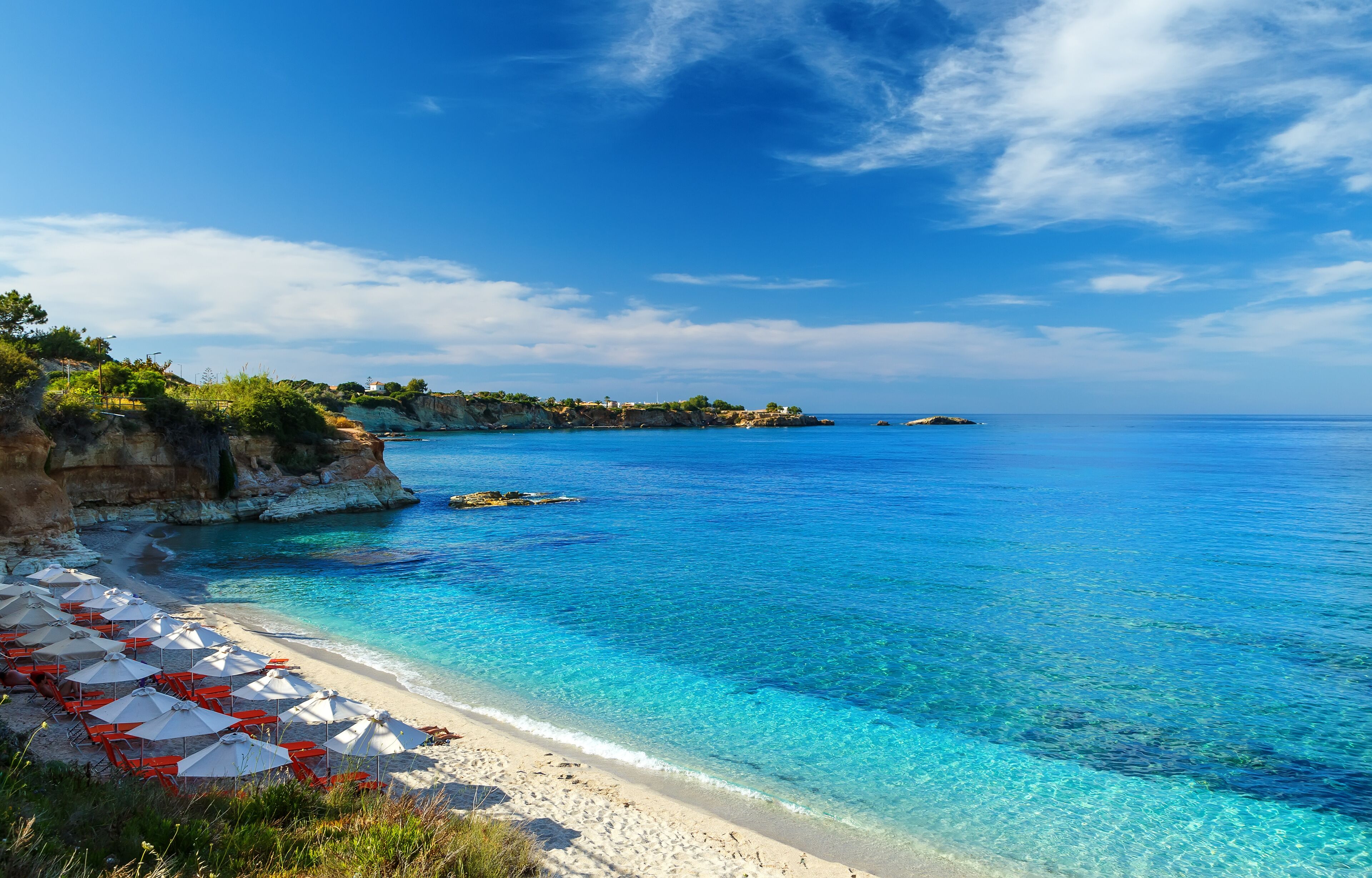 Hersonissos coastline