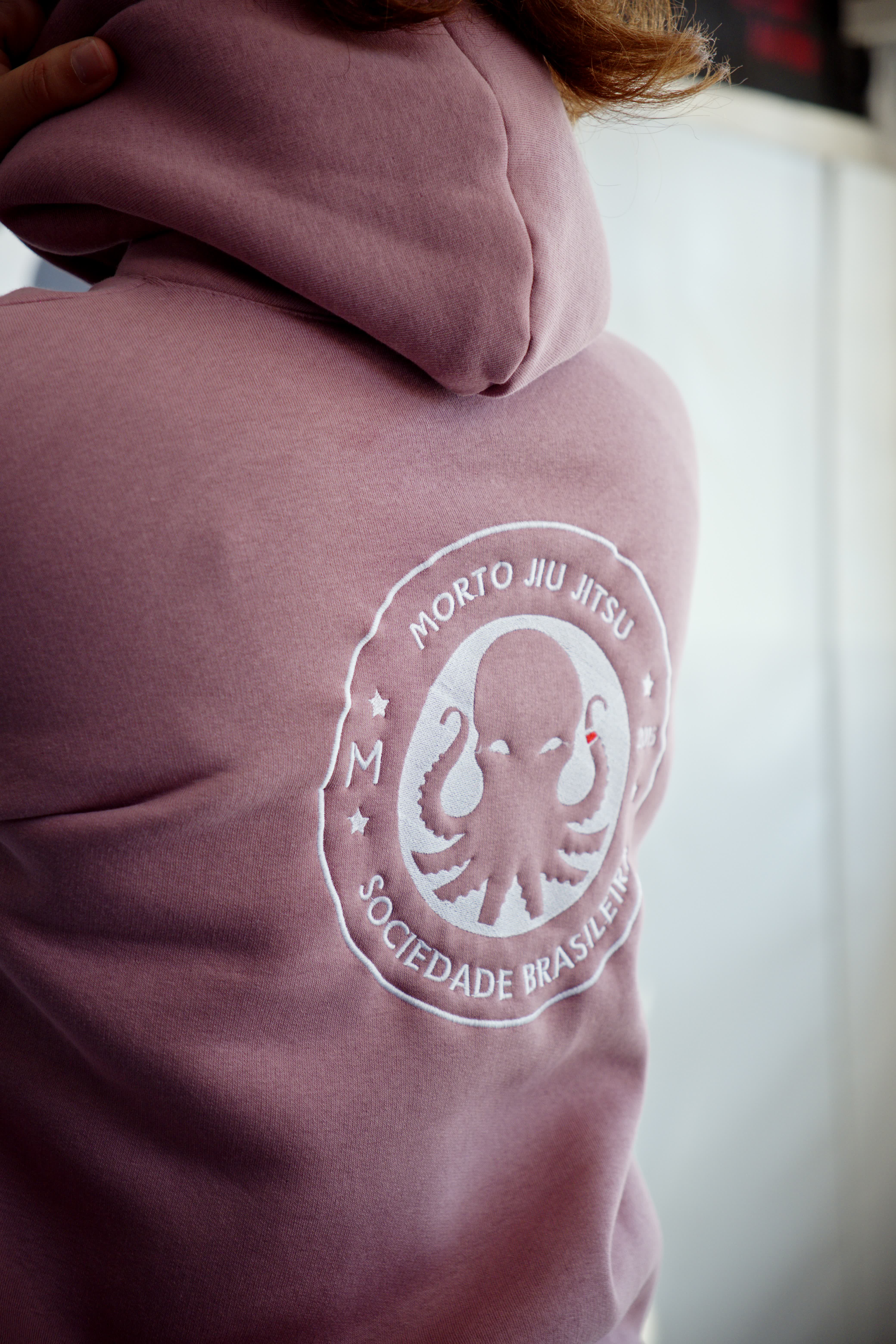 Morto BJJ Hoodie — Rotten Apple — detail